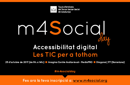 Participa al m4Social Day sobre accessibilitat digital