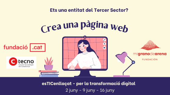 Crear la teva pàgina web en tres dies és possible amb esTICenllaçat