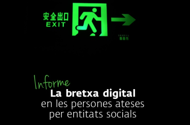 Presentem l’estudi sobre l’Impacte de la Bretxa digital en les persones ateses per entitats socials