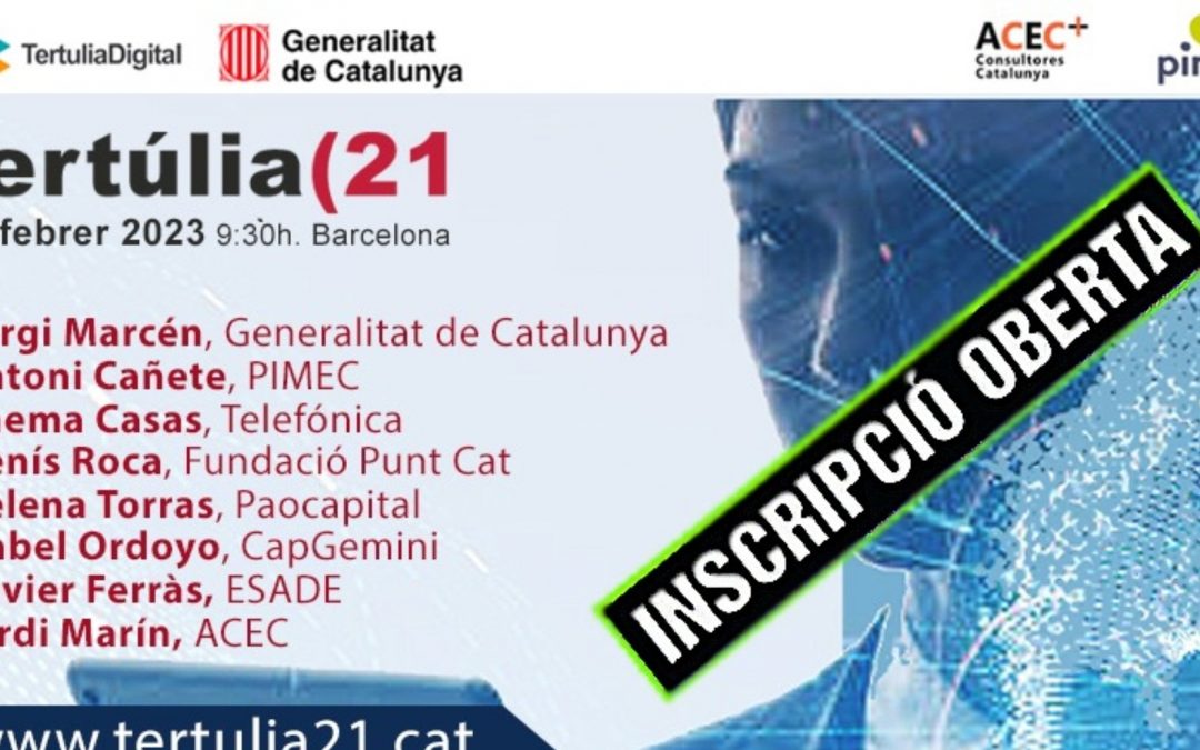 Tertúlia(21: La societat digital a Catalunya