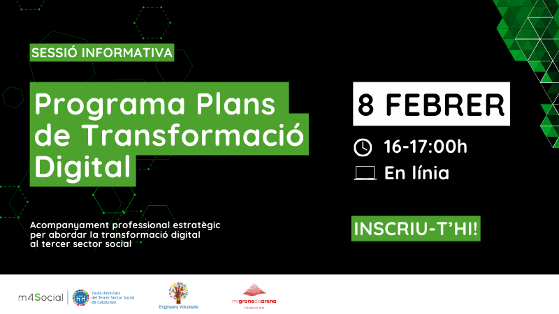 Sessión informativa «Programa Plans de Transformació Digital»