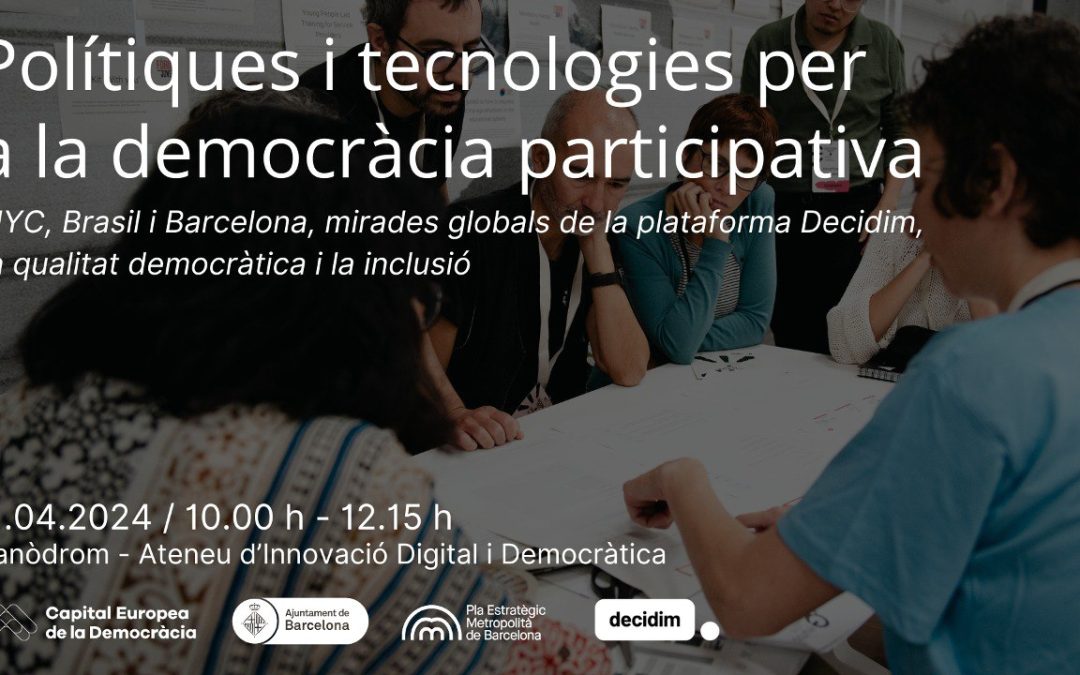 Políticas y tecnologías para la democracia participativa