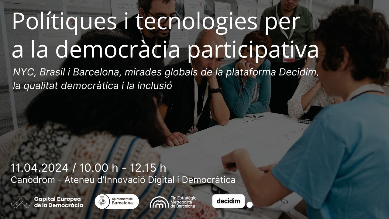 Polítiques i tecnologies per a la democràcia participativa