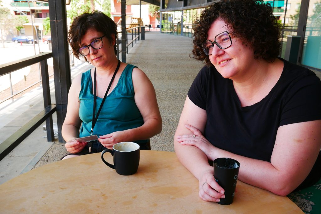 Anna Inglés y Núria Alonso cooperativa Colectic