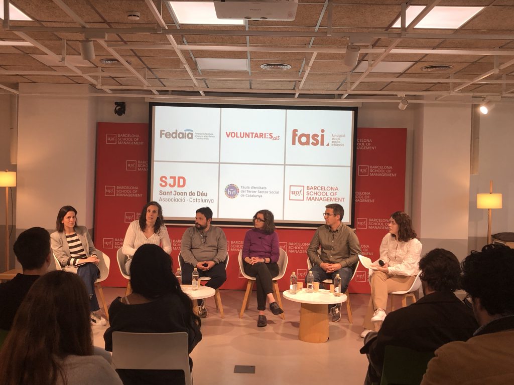 Sessió 'Talent Boost: Tercer Sector Social' Taula del Tercer Sector i la UPF-BSM