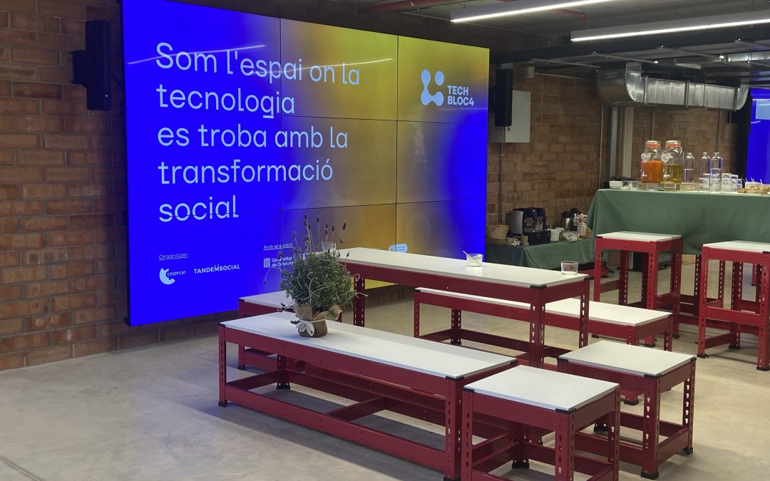 Neix TechBloc4, l’espai on la tecnologia es troba amb la transformació social