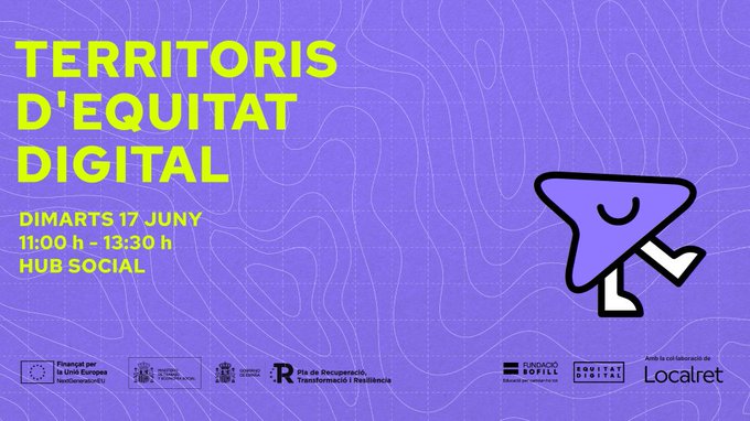 Cartell Jornada Territoris d'Equitat Digital