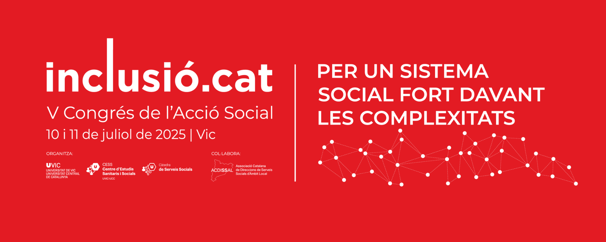 Cartell V Congrés de l’Acció Social – Inclusió.cat