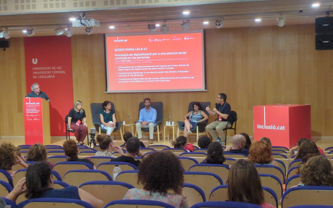 m4Social presenta la proposta de l’xSocial en el V Congrés de l’Acció Social a Vic