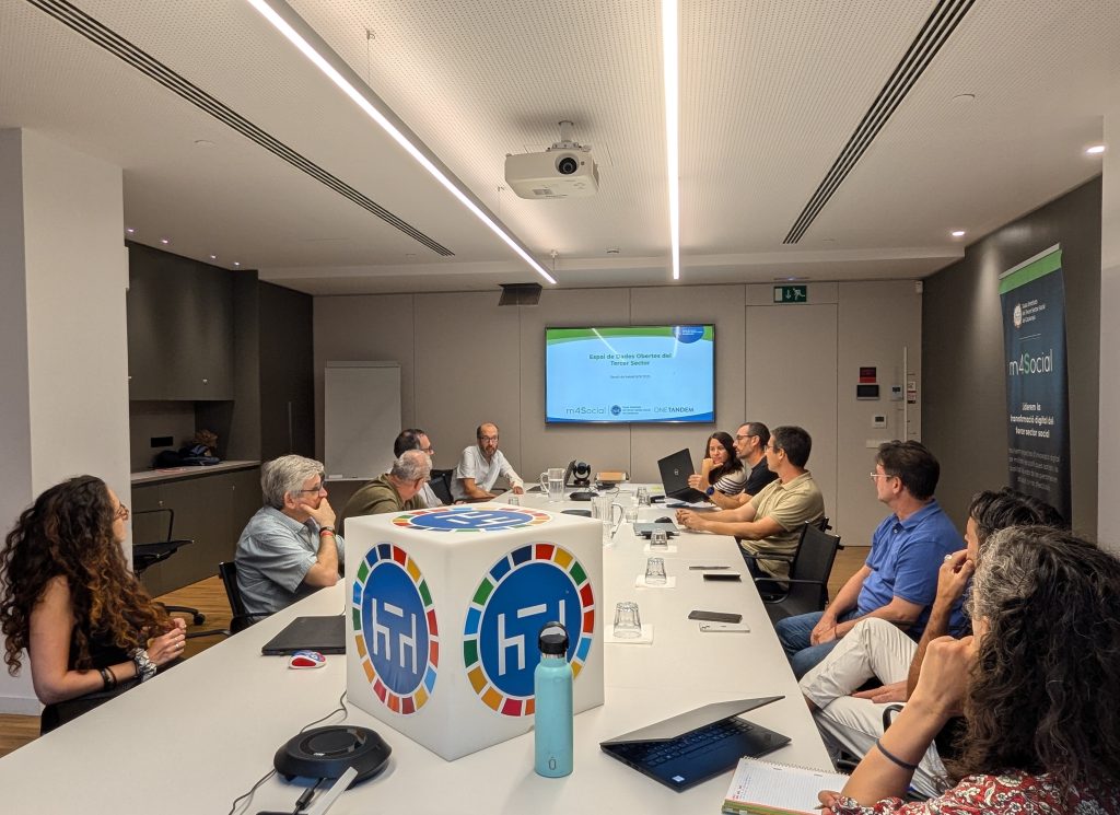 Primera sessió de treball Espai de Dades Obertes del Tercer Sector Social - m4Social
