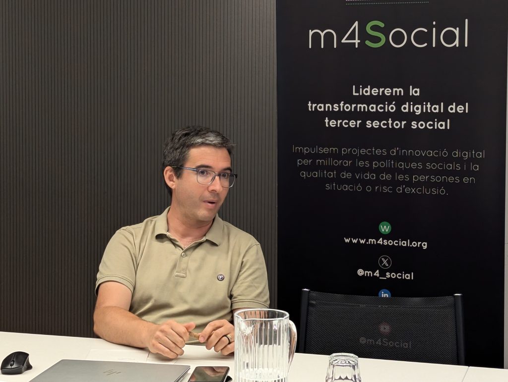David Fitó, responsable de m4Social i membre de la junta directiva de la Taula