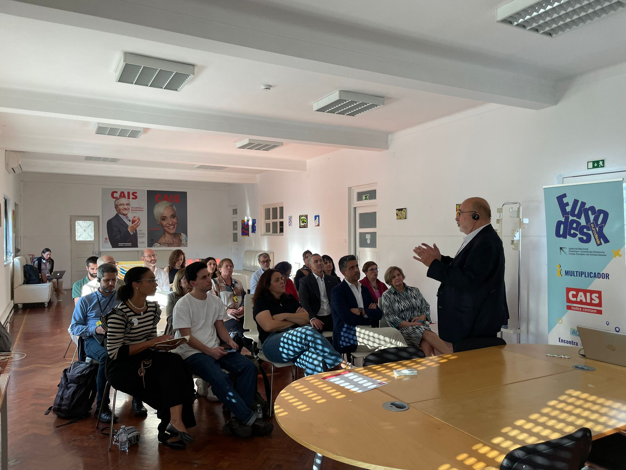 Imatge intercanvi de coneixement Taula del Tercer Sector Social a Portugal