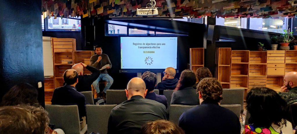 IA Ciudadana - acte celebrat a Madrid