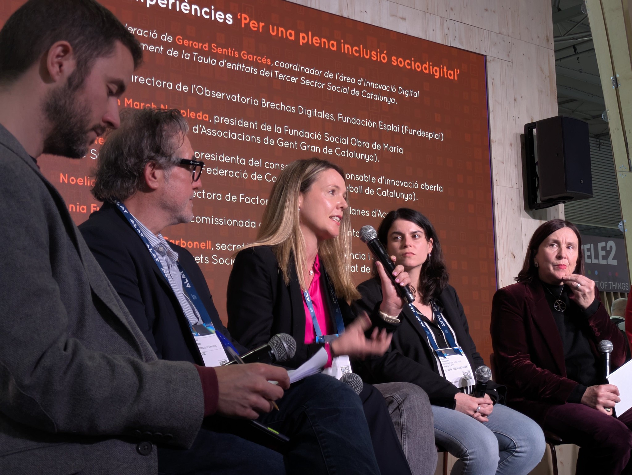 ‘Per una plena inclusió sociodigital’, gran acte públic al MWC2025 coorganitzat per la Taula del Tercer Sector Social, l’European Social Network i la Fundació Mobile World Capital Barcelona