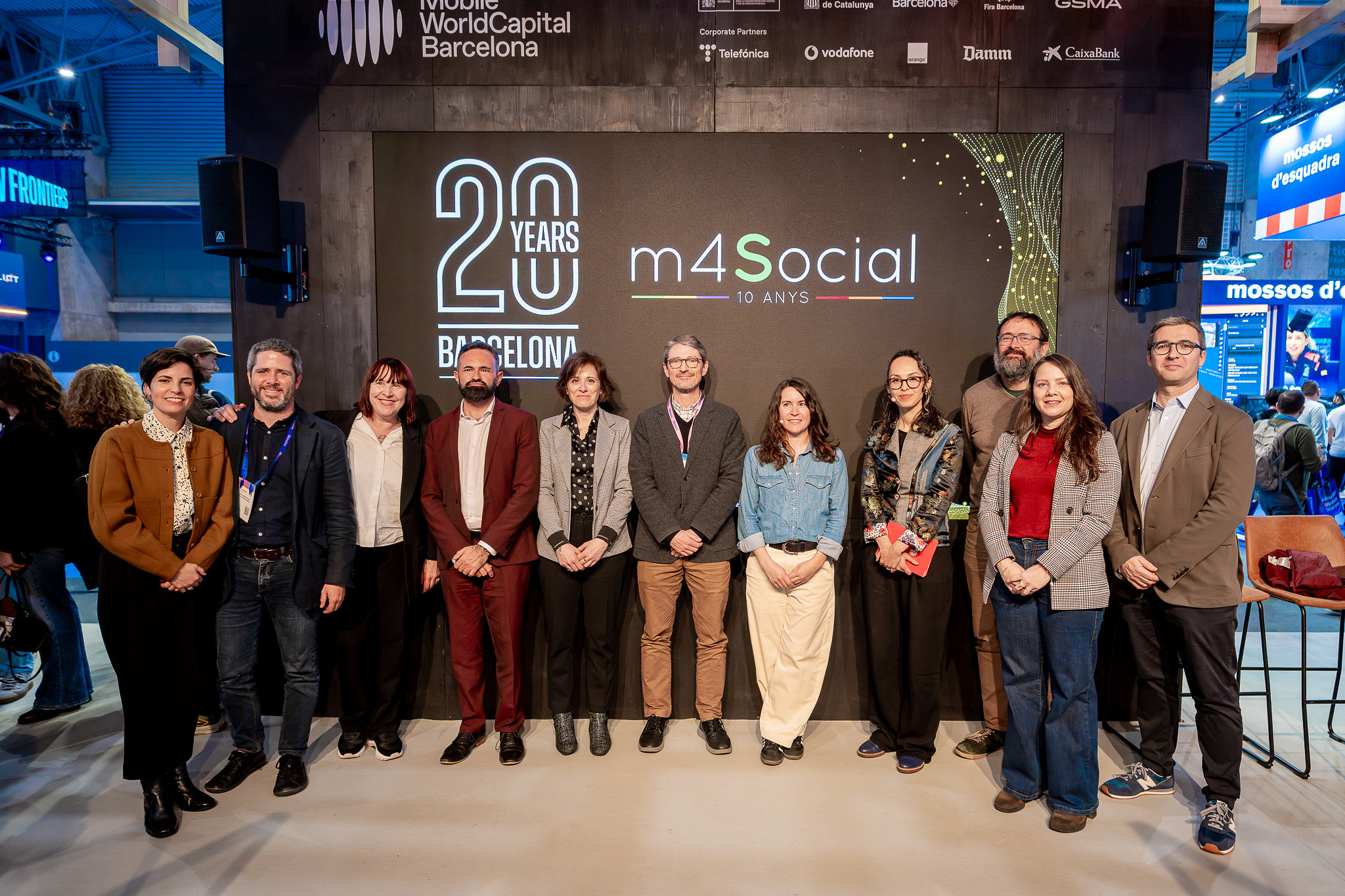Acte m4Social al MWC26