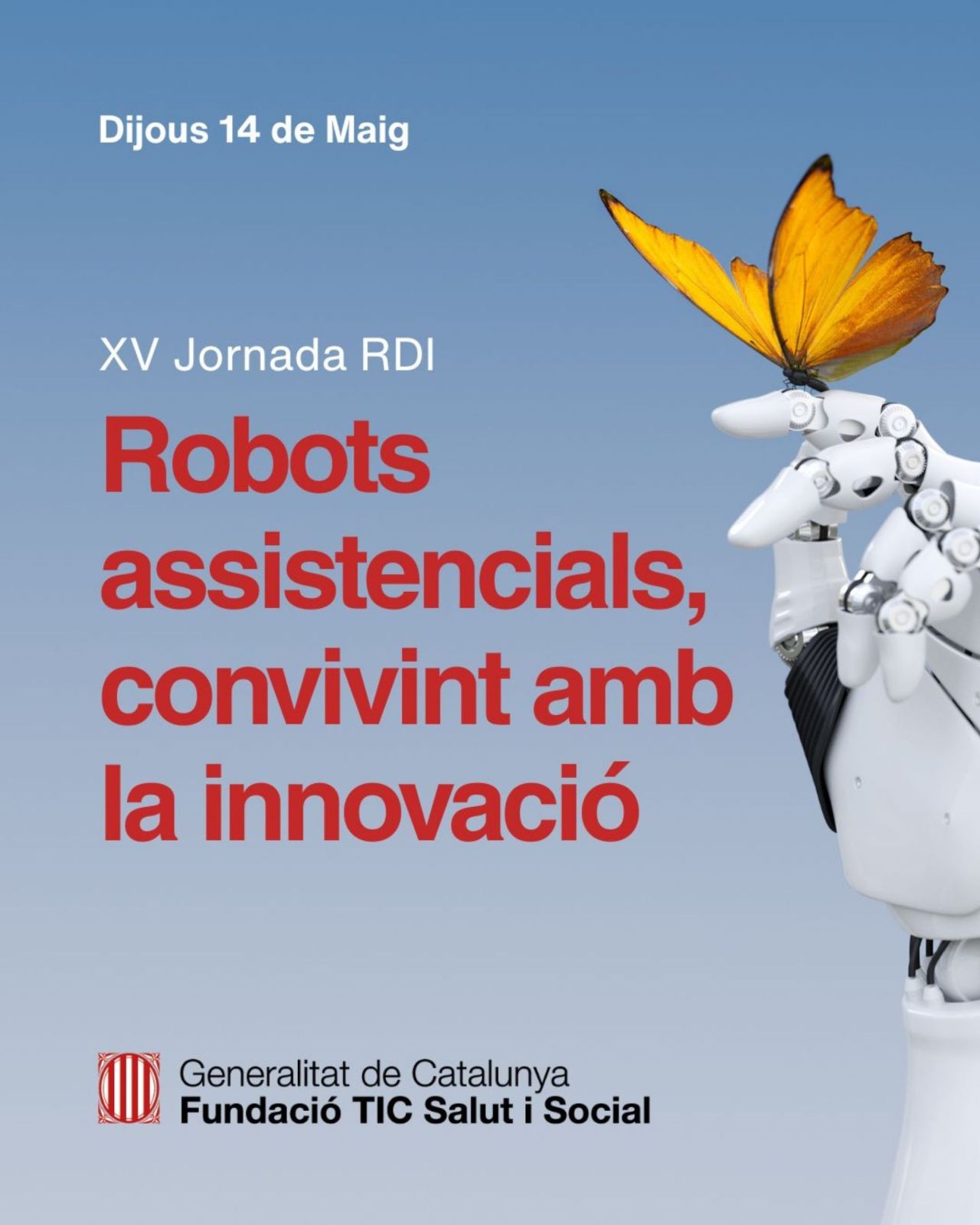Cartell XV Jornada RDI TIC Salut i Social