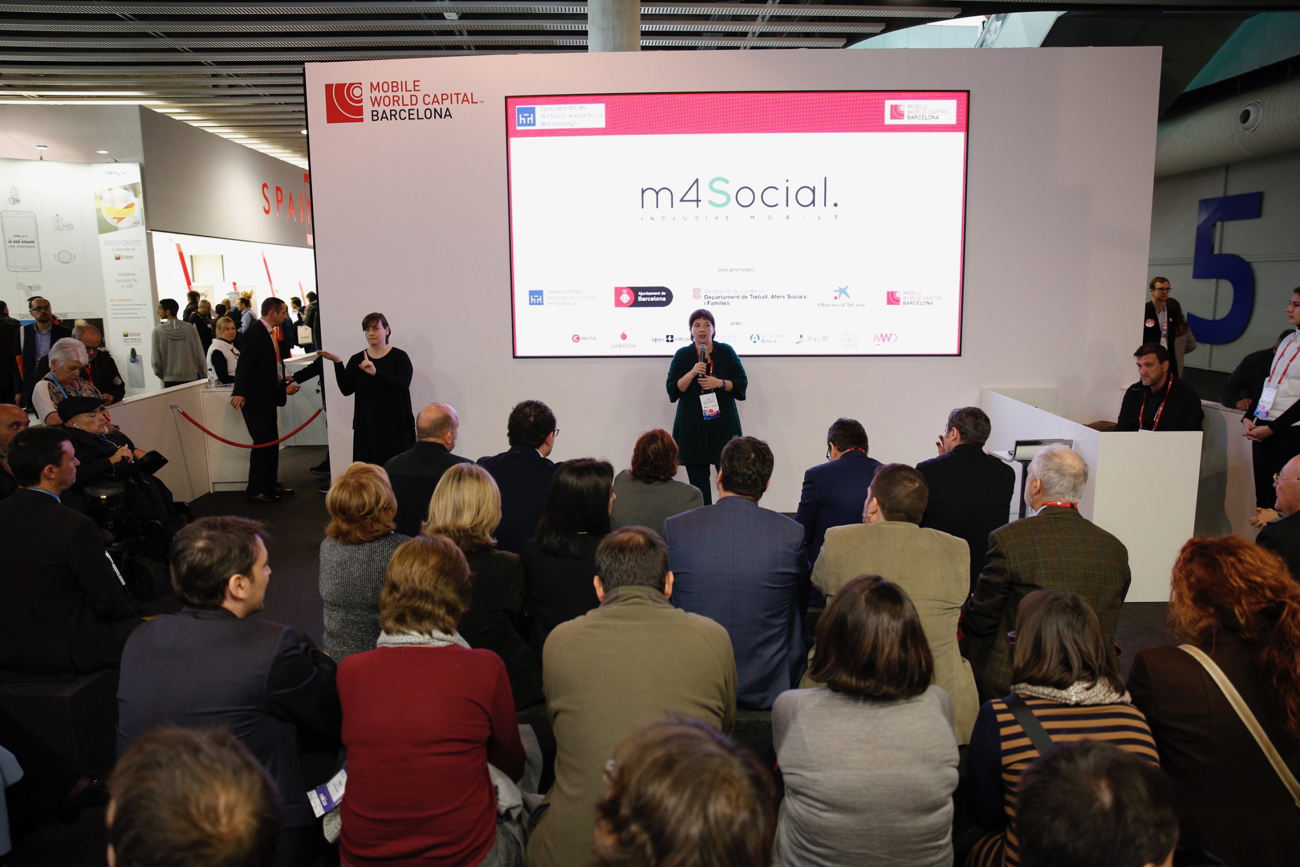 Acte m4Social al Mobile World Congress 2017