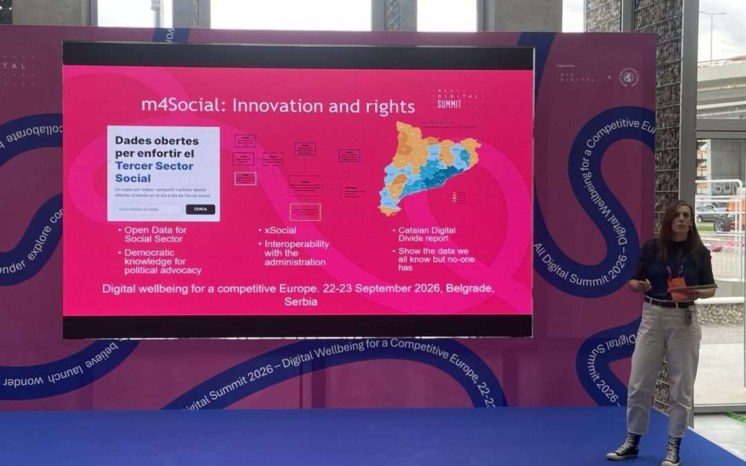 La Taula porta la veu del tercer sector social català a l’All Digital Summit de Belgrad