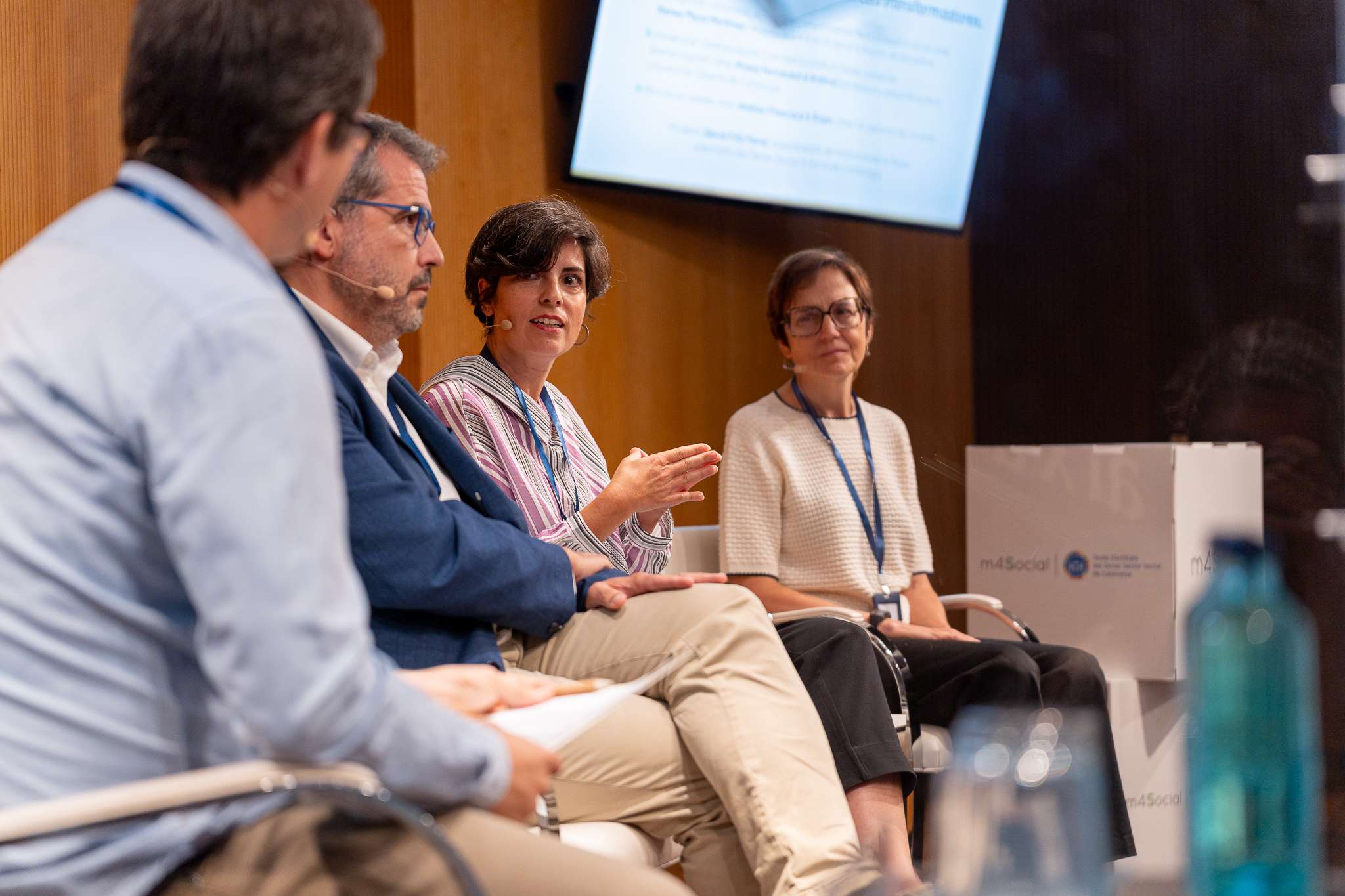 Imatge Jornada m4Social 'Connecta i transforma canvis socials des de la innovació digital'