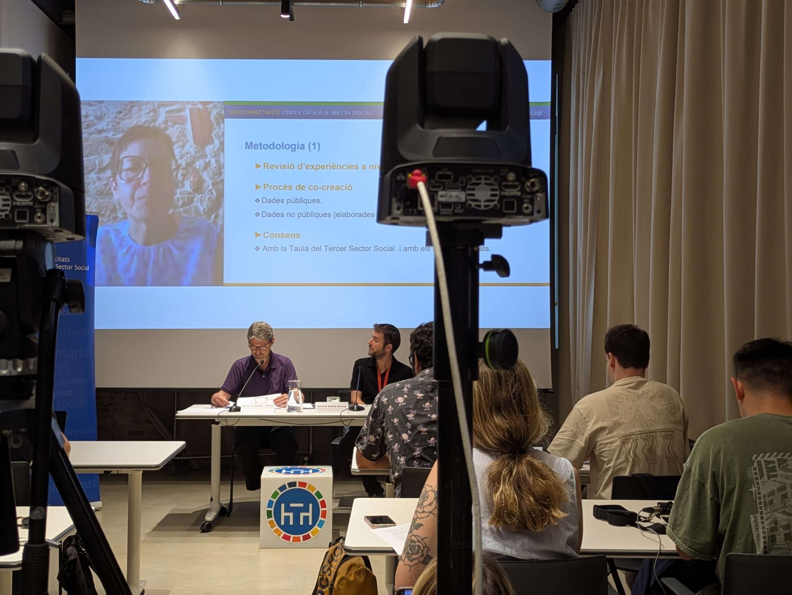 Imatge Roda de premsa primer índex català de bretxa digital